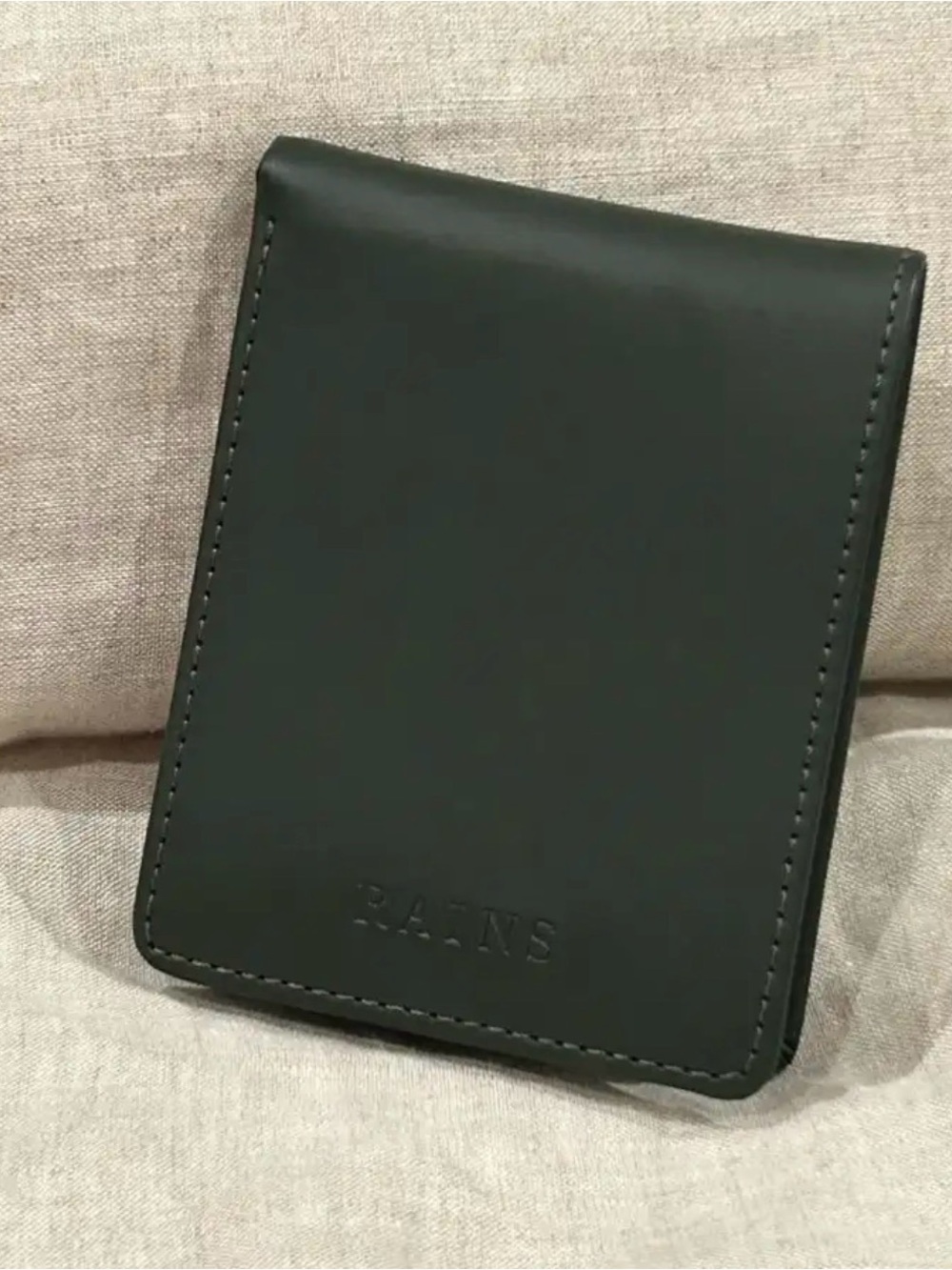 RAINS Waterproof Minimalist Folded Wallet Green